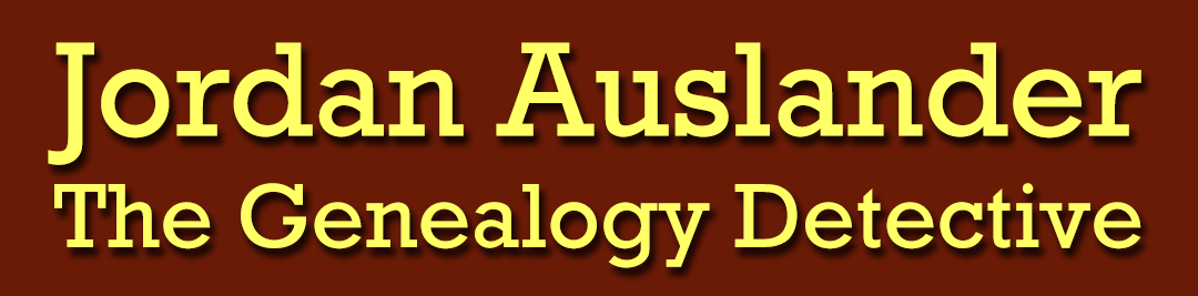 Jordan Auslander, New York Genealogy Detective